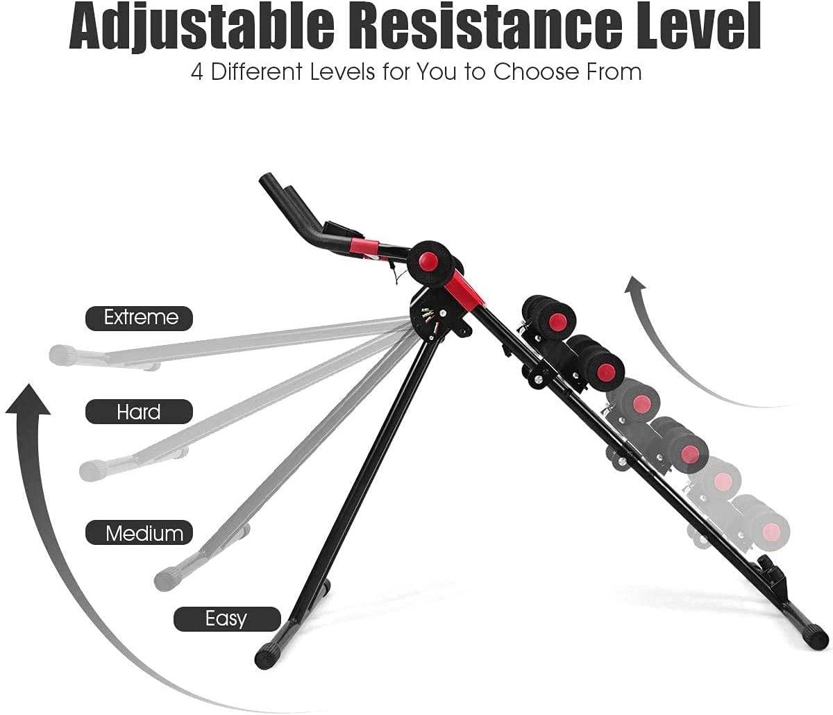 AB Vertica ® Máquina de entrenamiento abdominal ajustable