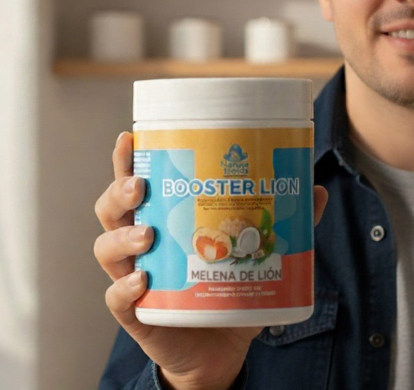 BOOSTER LION® Potencia Natural para tu Mente y Memoria