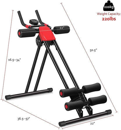 AB Vertica ® Máquina de entrenamiento abdominal ajustable