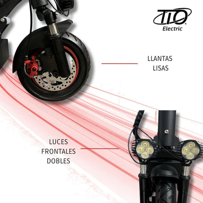 patineta y Scooter Eléctrico T5 Master PRO 1000w  65km