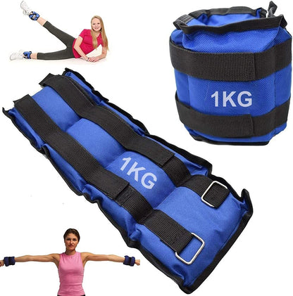 Pesas de Tobillo Ajustables para Fitness PAR