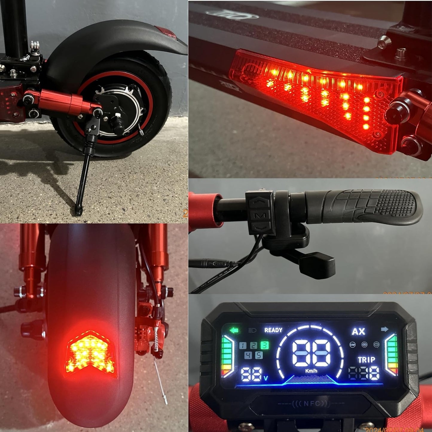 patineta y Scooter Eléctrico T5 Master PRO 1000w  65km