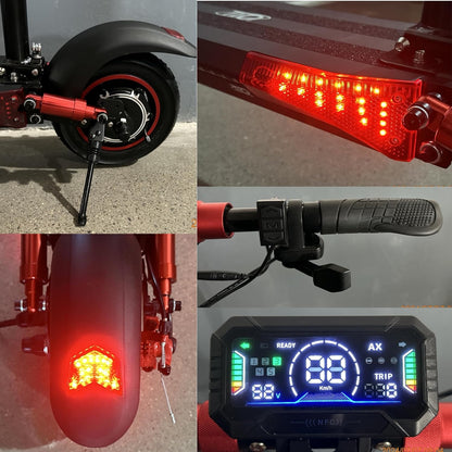 patineta y Scooter Eléctrico T5 Master PRO 1000w  65km