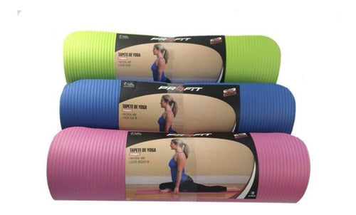 Mat Para Yoga Colchoneta Nbr Abdominal Gym Pilates Tapete