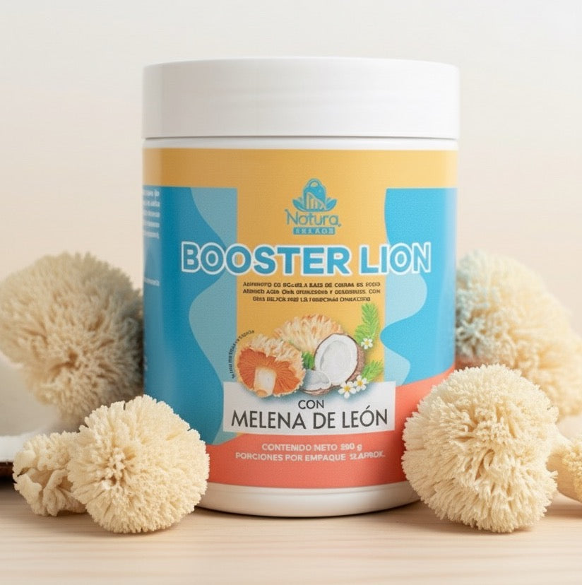 BOOSTER LION® Potencia Natural para tu Mente y Memoria