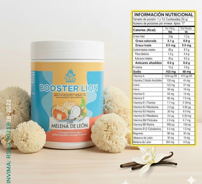 BOOSTER LION® Potencia Natural para tu Mente y Memoria