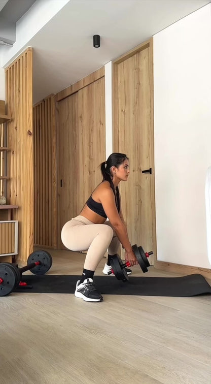 Kit de Pesas 100 Libras PRO con Pesa Rusa y Barra de 1,40 m + OBSEQUIO