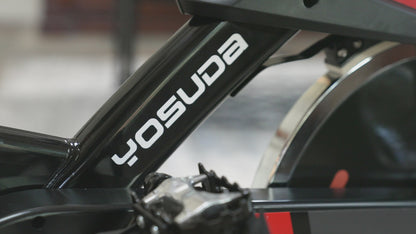 Bicicleta spinnig YOSUDA PRO - Bicicleta estática magnética cómodo cojín de asiento, conducción silenciosa